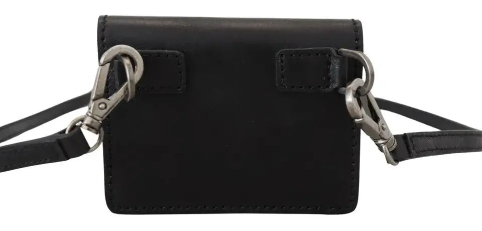Portefeuille Dolce & Gabbana en cuir noir Dolce & Gabbana