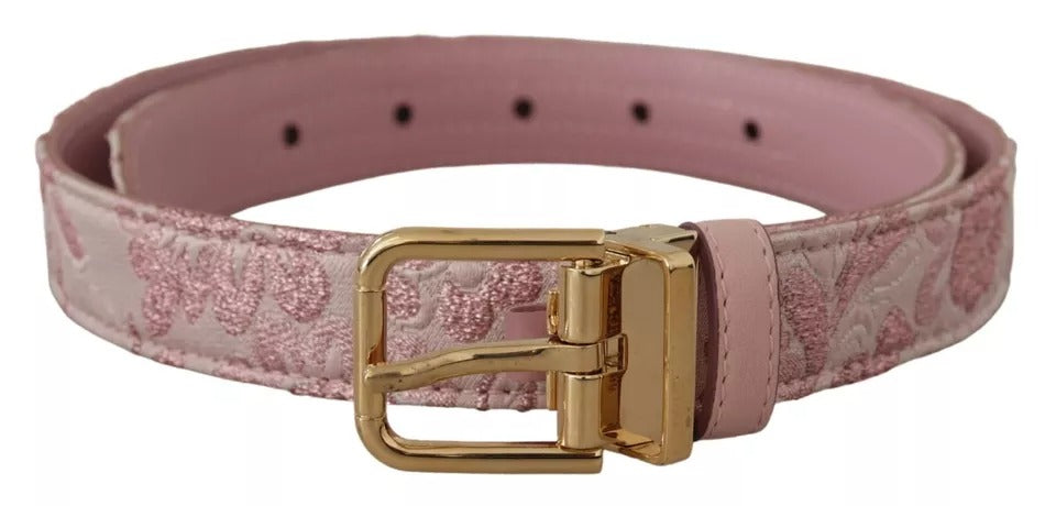 Ceinture Dolce & Gabbana rose