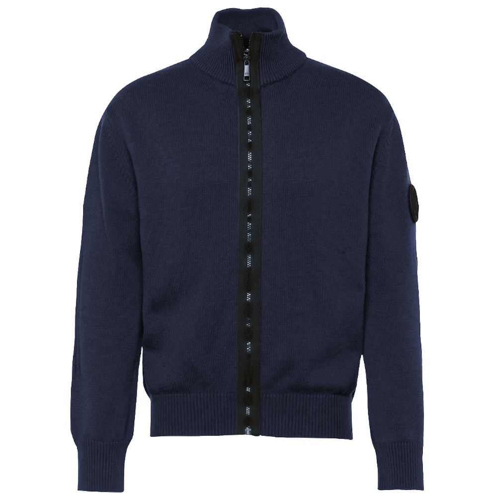 Sweater La Martina modèle zip bleu