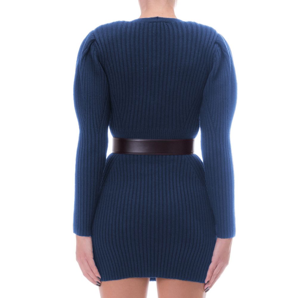 Robe Elisabetta Franchi bleue Elisabetta Franchi