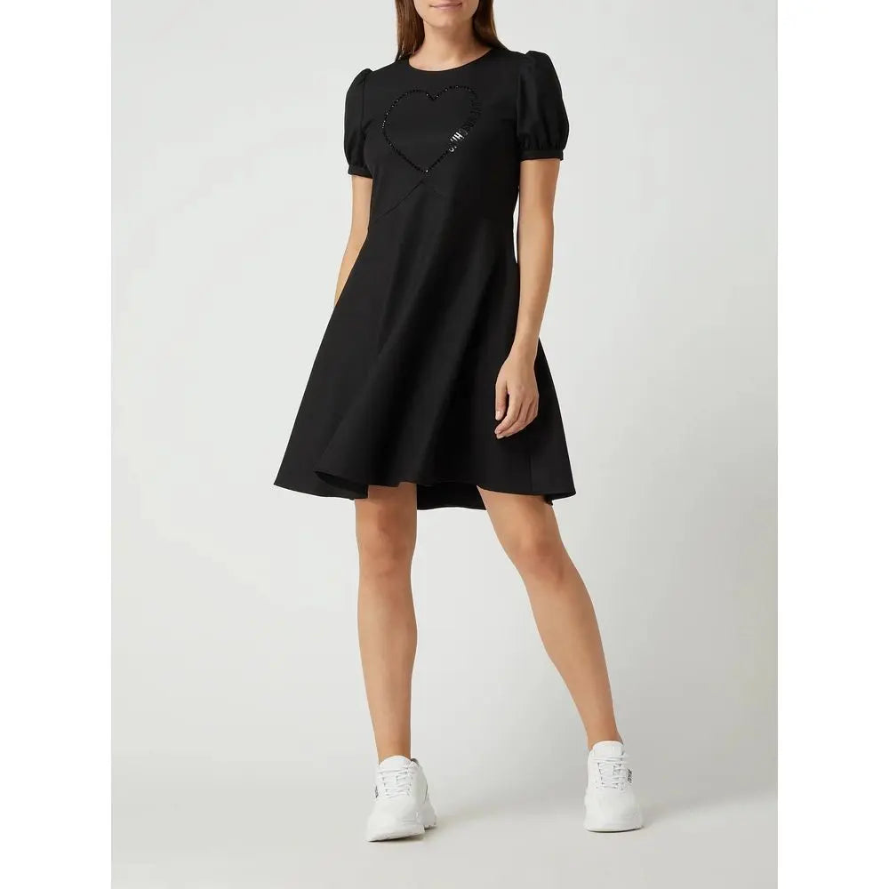 Robe Love Moschino noire Love Moschino