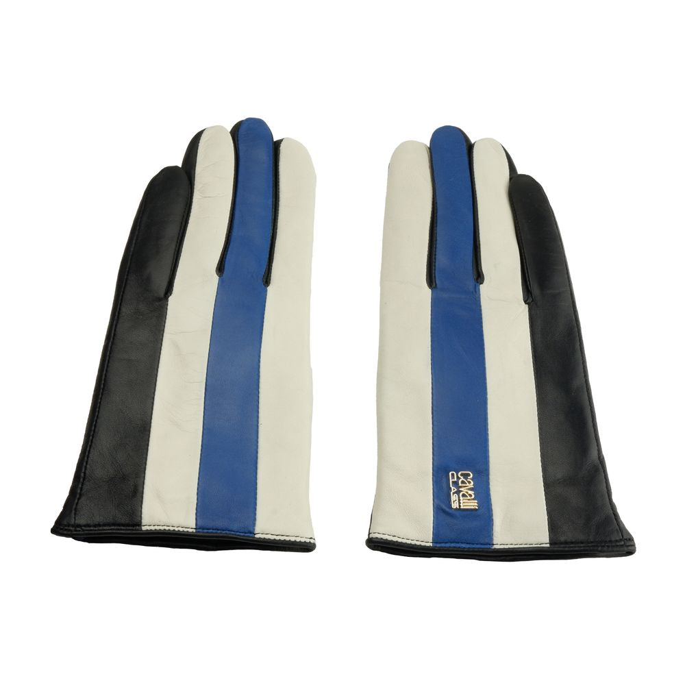Gants Cavalli Class bleu