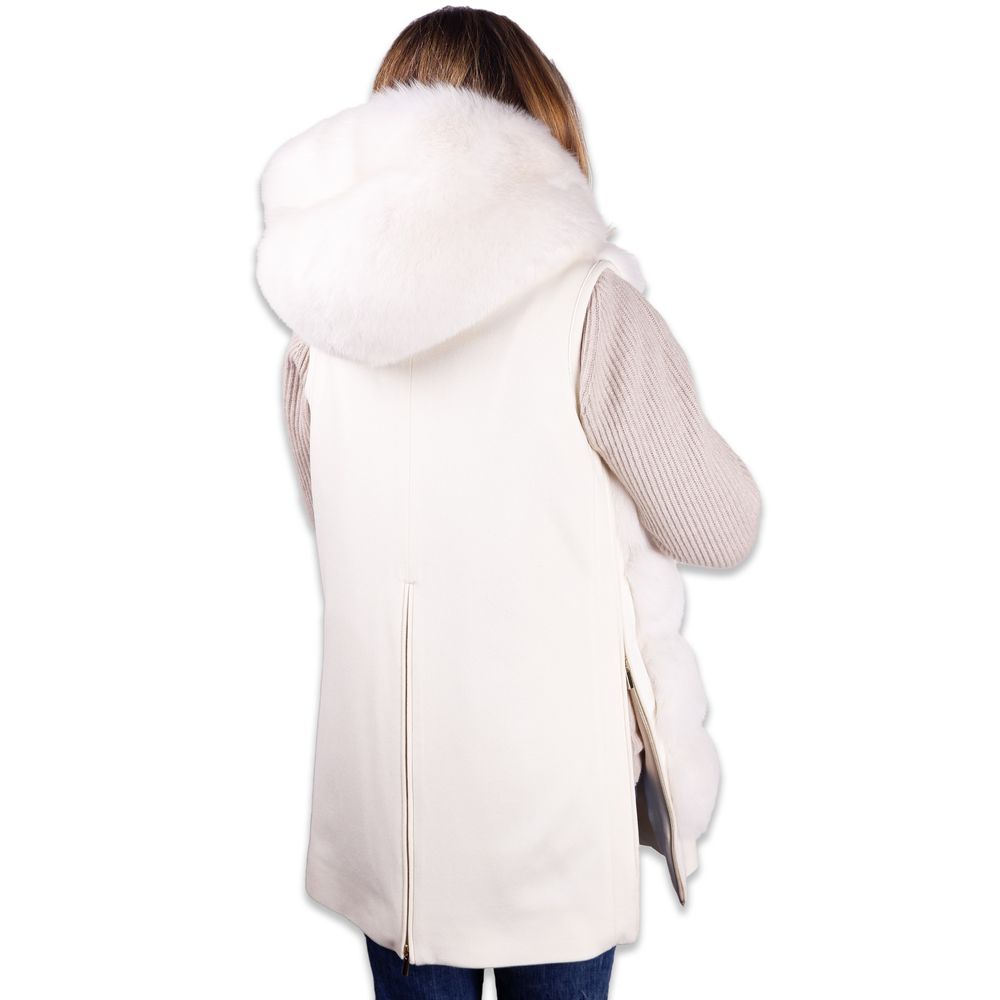 Manteau Loro Piana 2023 blanc