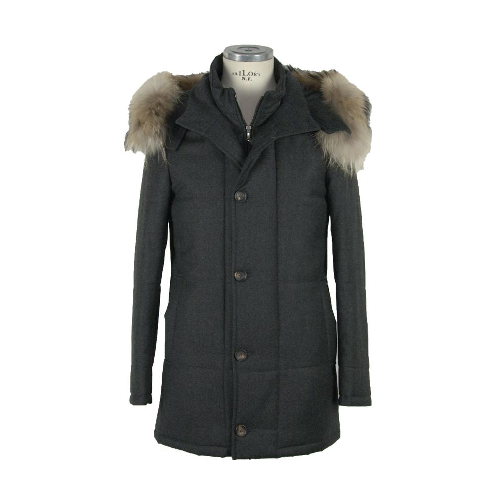 Veste Loro Piana en laine grise