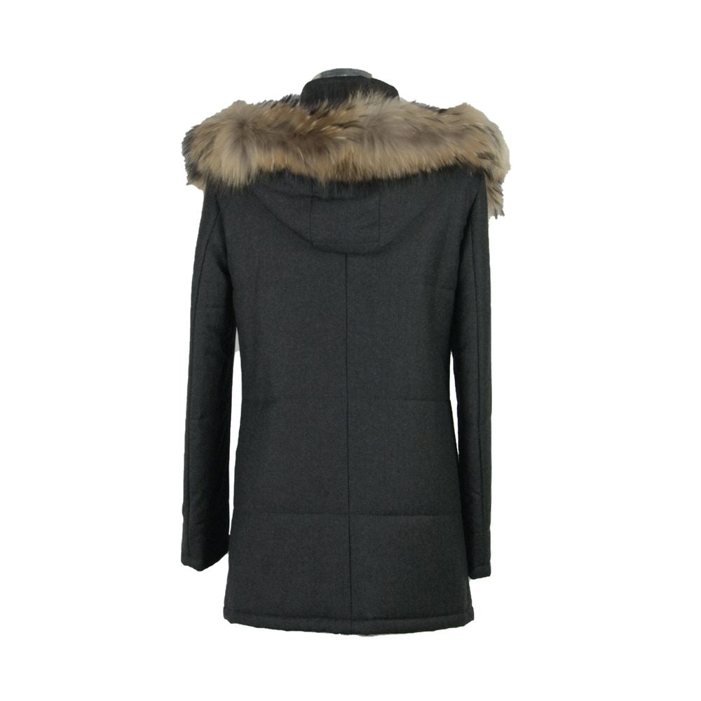 Veste Loro Piana en laine grise