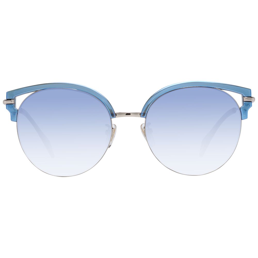 Lunettes de soleil bleu femmes