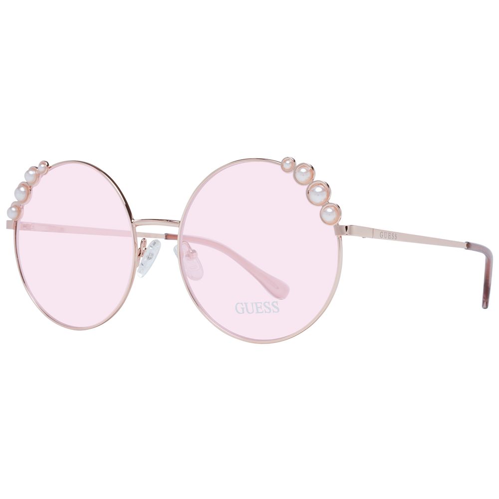 Lunettes de soleil Rose Gold rondes rose gold