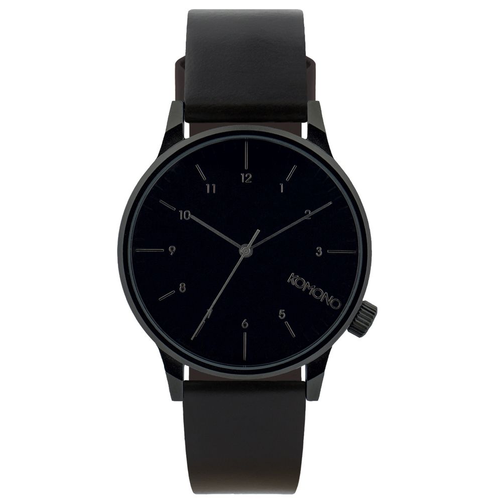 Montre Kimono Gunmetal noire