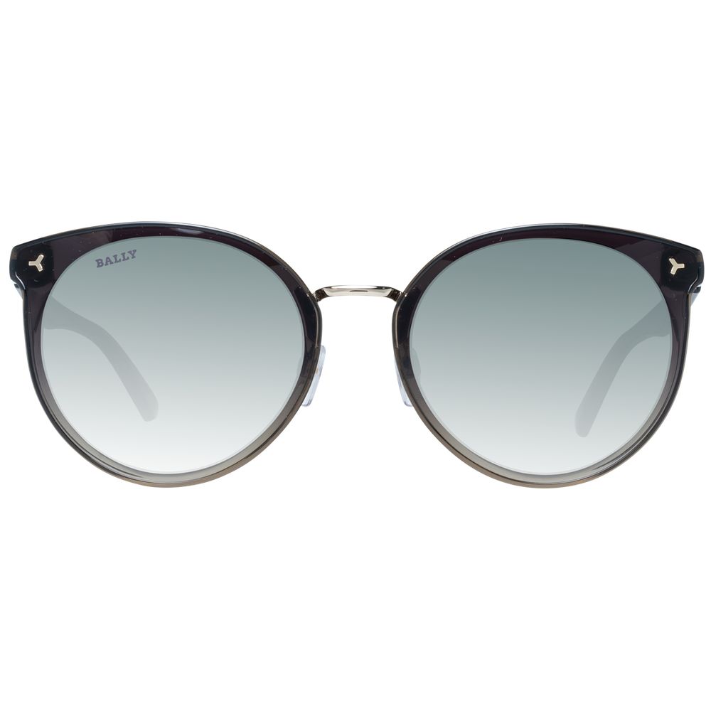 Lunettes de soleil noires vertes