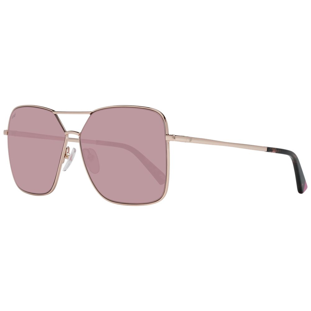 Lunettes de soleil Roses Gold violettes