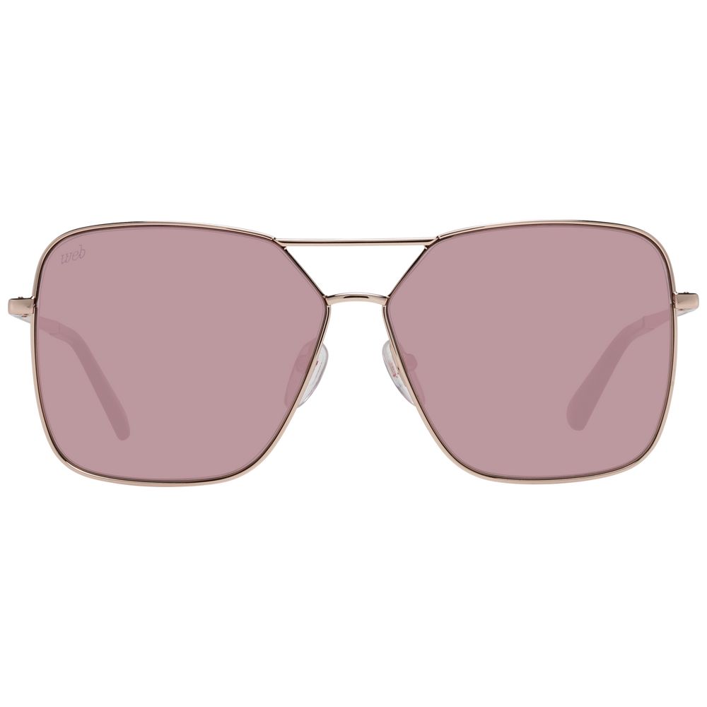 Lunettes de soleil Roses Gold violettes