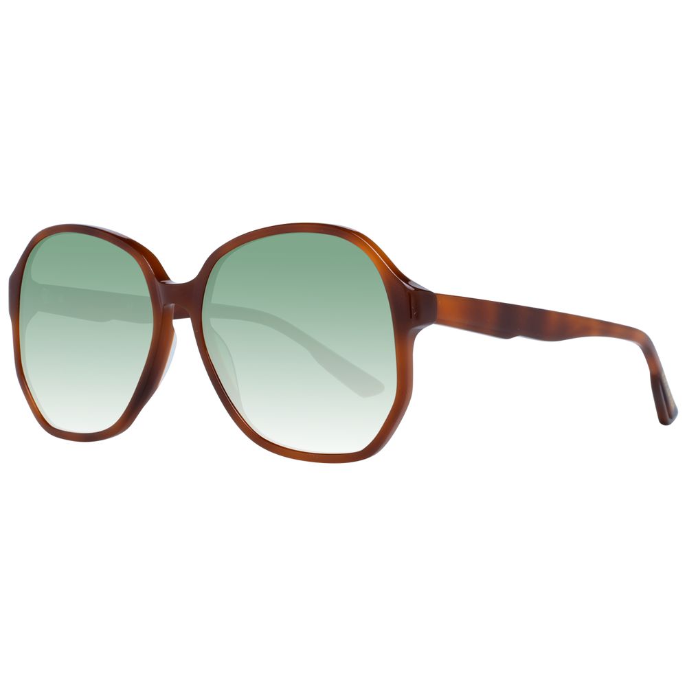 Lunettes de soleil Brown vertes marron