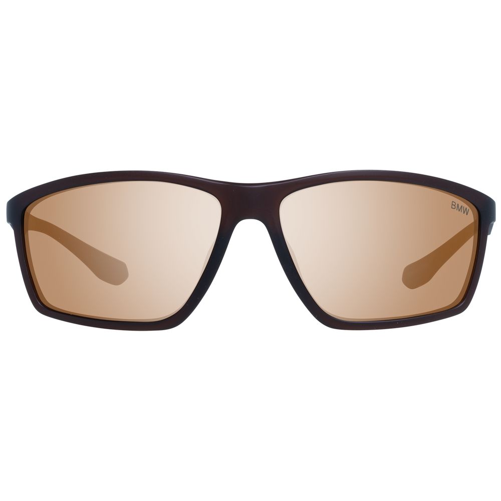 Lunettes de soleil brun homme