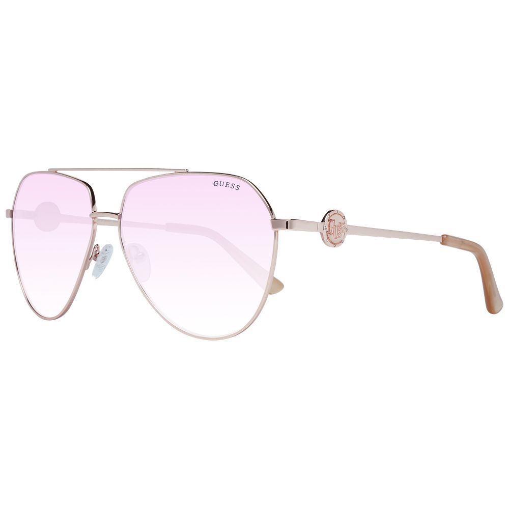 Lunettes de soleil Rose Gold bourgogne