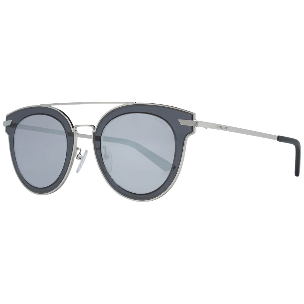 Lunettes de soleil argentées