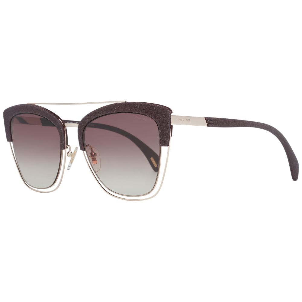 Lunettes de soleil Rose Gold butterfly dorées