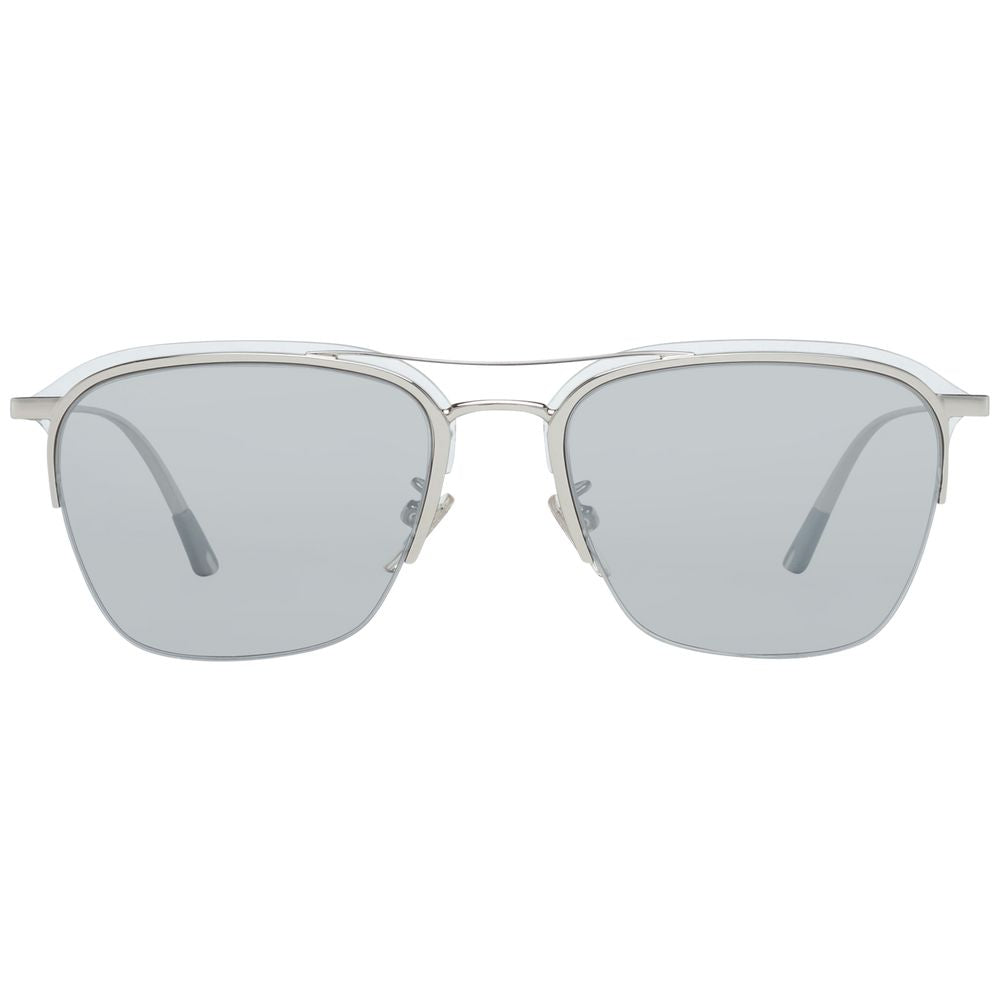 Lunettes de soleil argentées