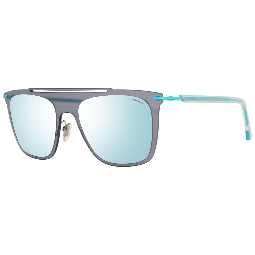 Lunettes de soleil bleues hommes