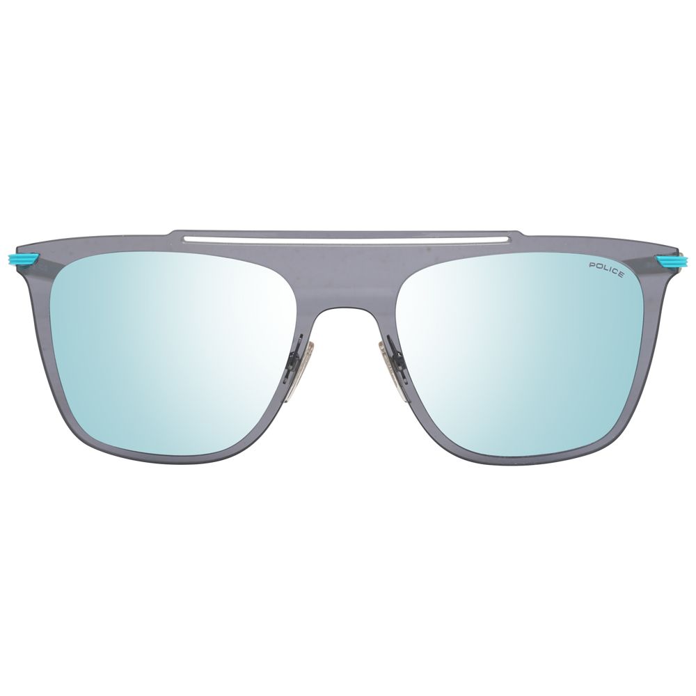 Lunettes de soleil bleues hommes