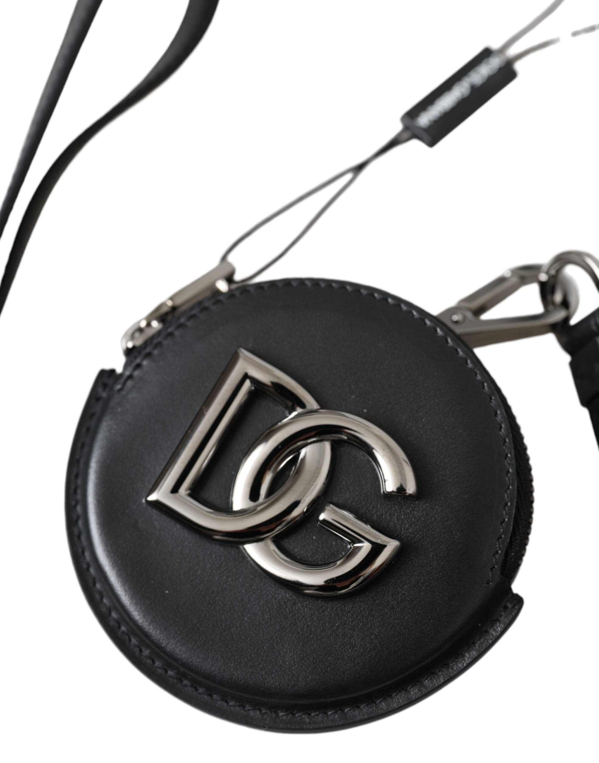 Porte-monnaie Dolce & Gabbana rond noir