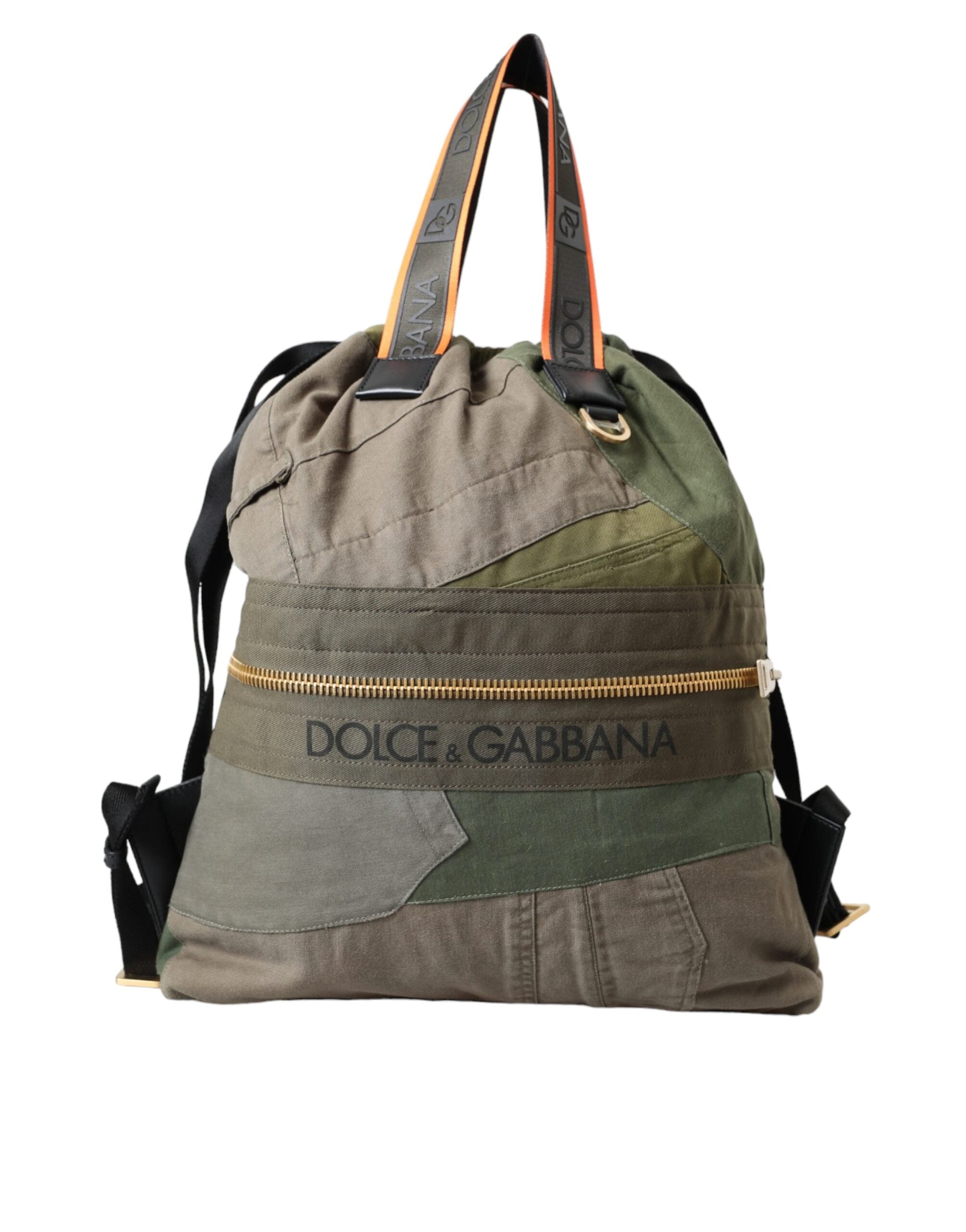 Rucksack Dolce & Gabbana vert militaire