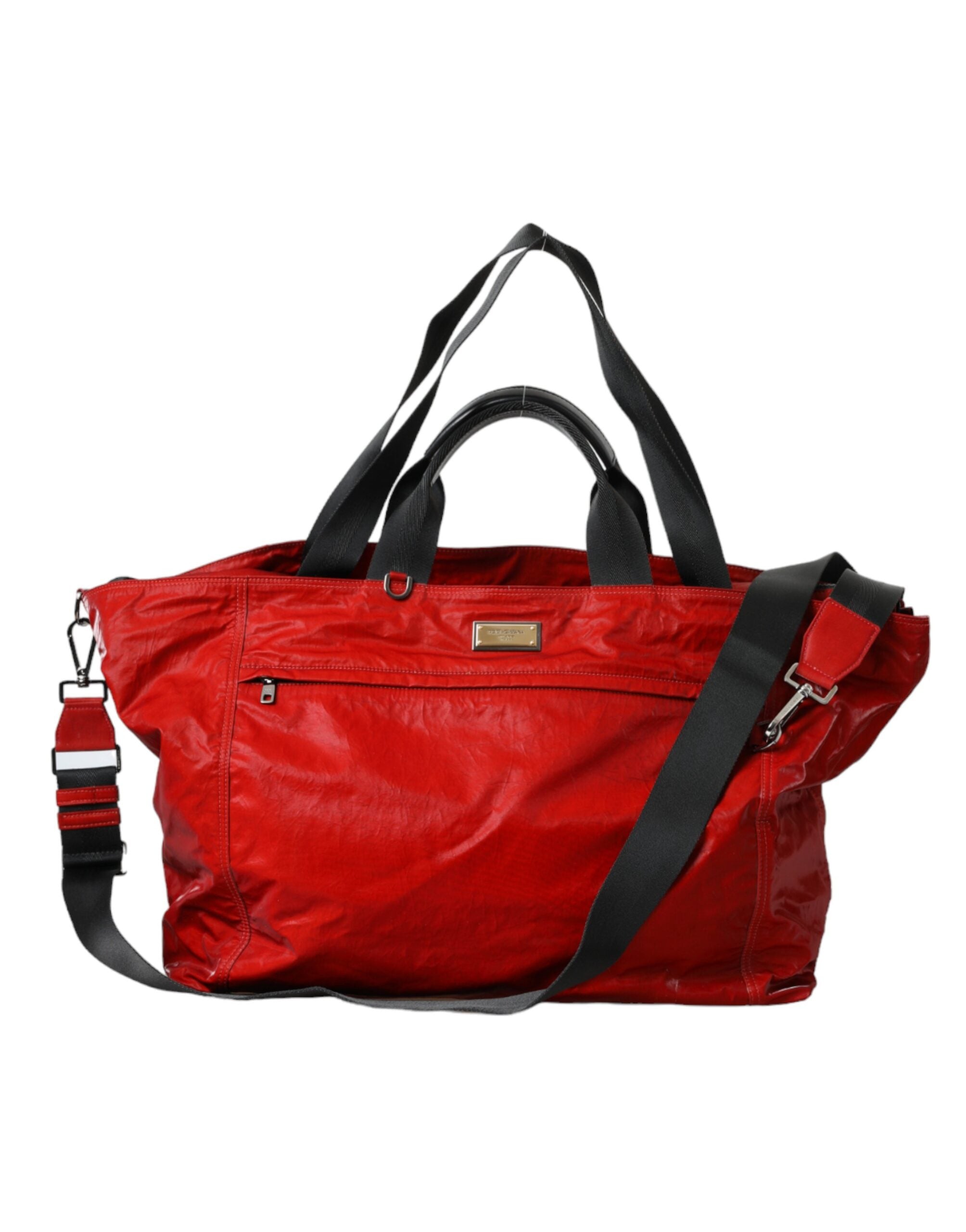 Duffle bag Dolce & Gabbana rouge et noir