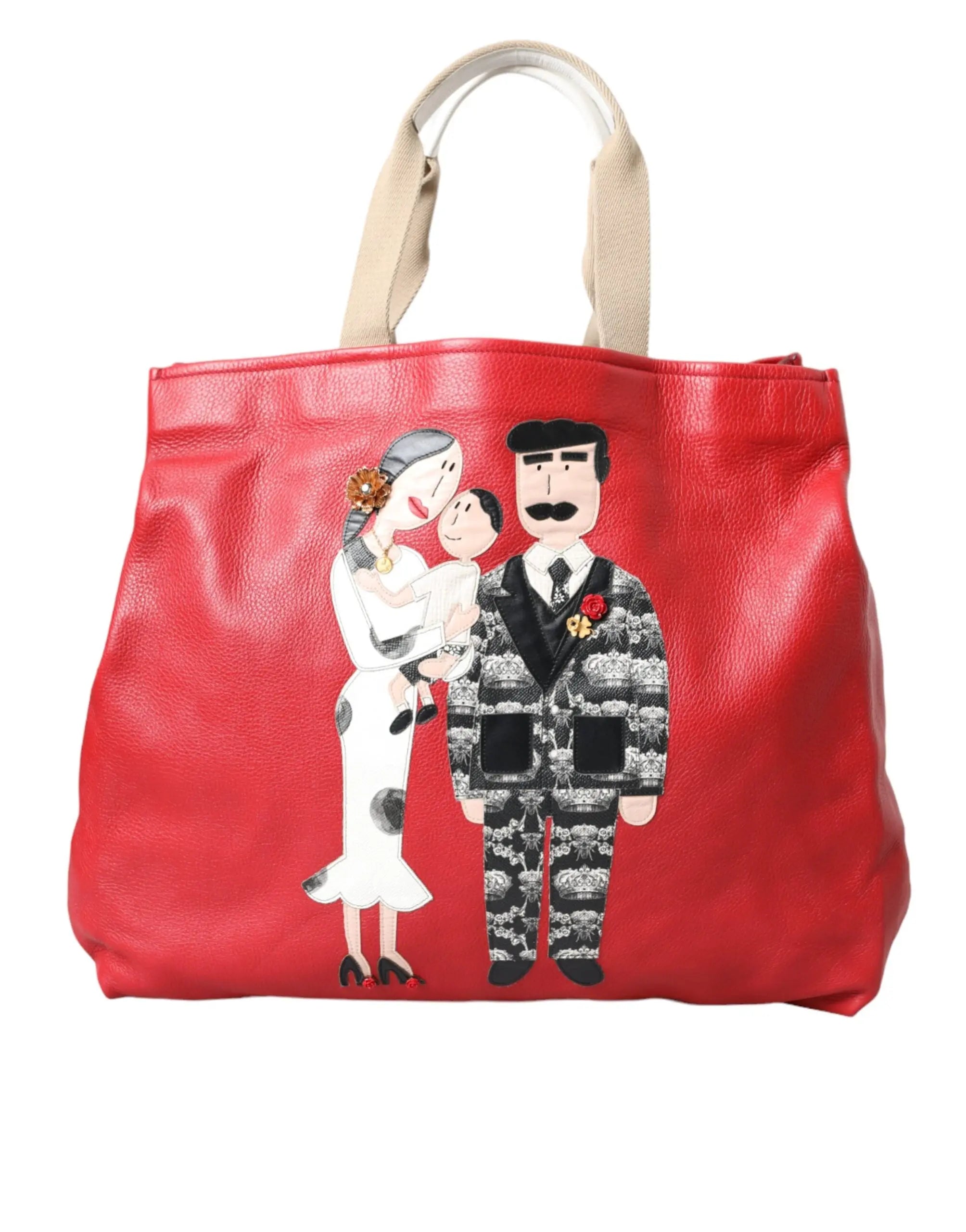 Tote bag Dolce & Gabbana rouge Dolce & Gabbana