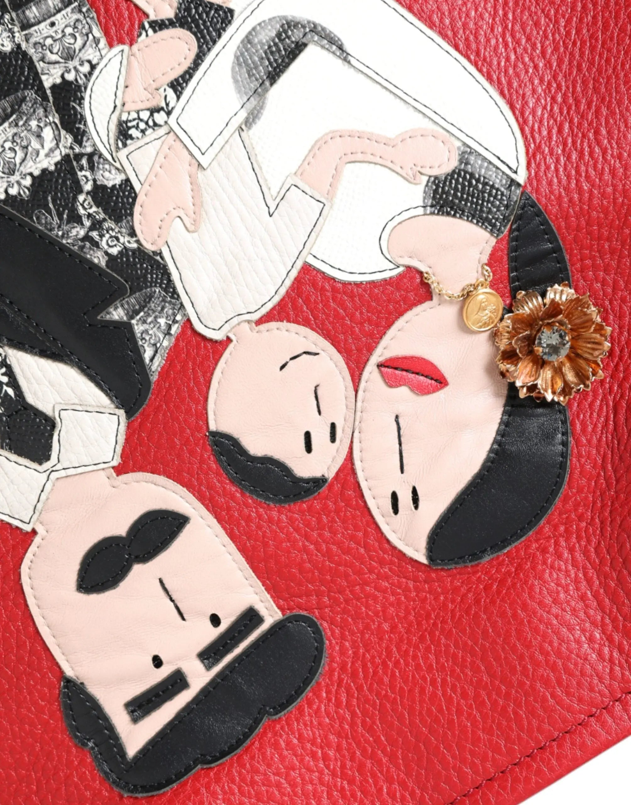 Tote bag Dolce & Gabbana rouge Dolce & Gabbana