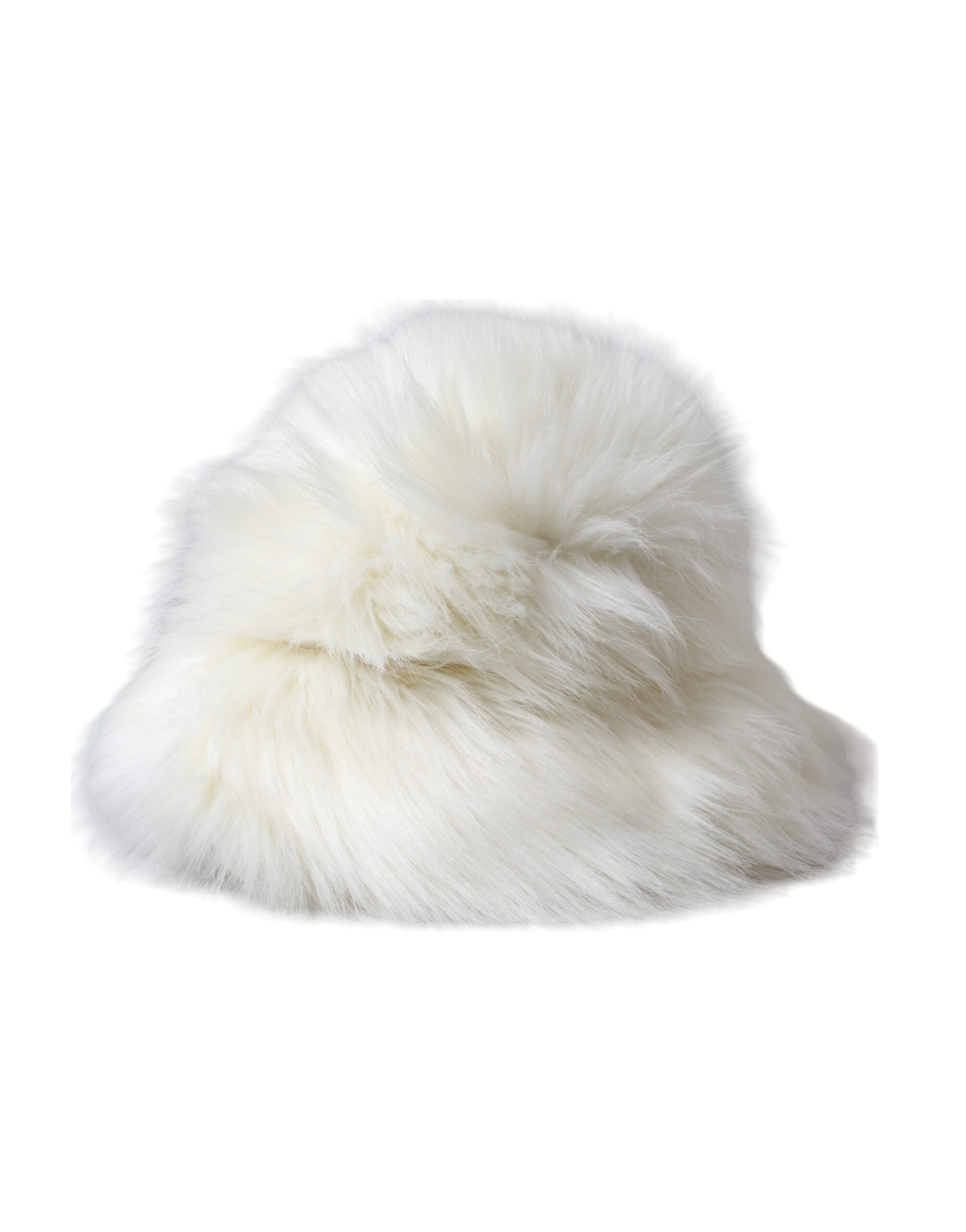Chapeau en fourrure Dolce & Gabbana blanc