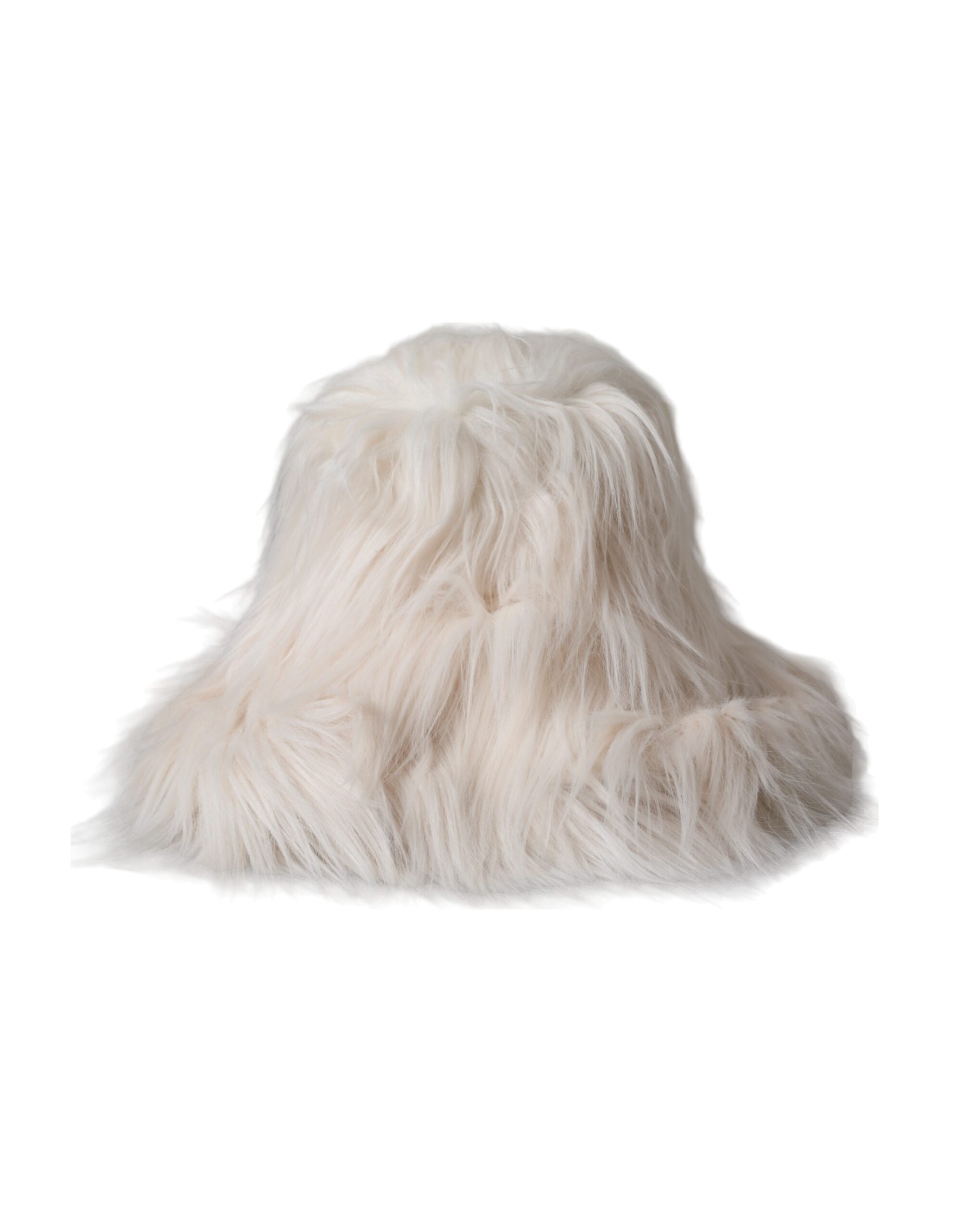 Chapeau DOLCE & GABBANA en fourrure off white