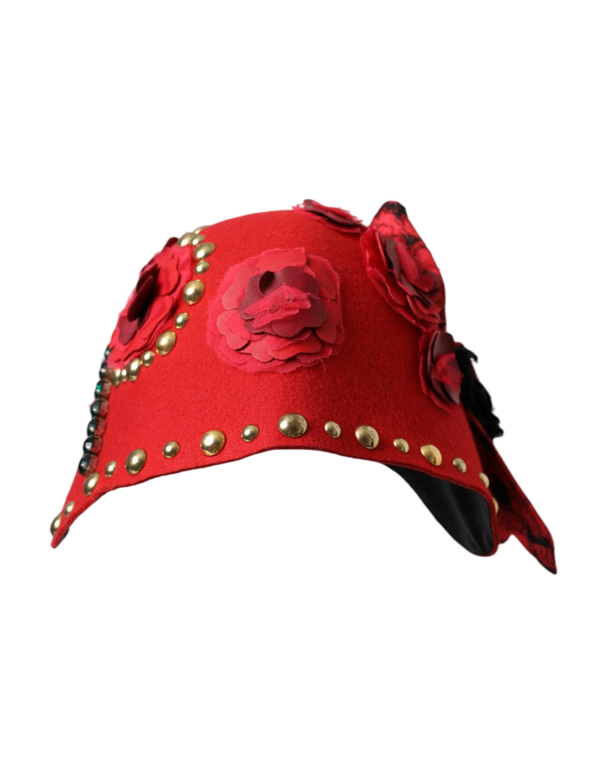 Chapeau Dolce & Gabbana cloche rouge