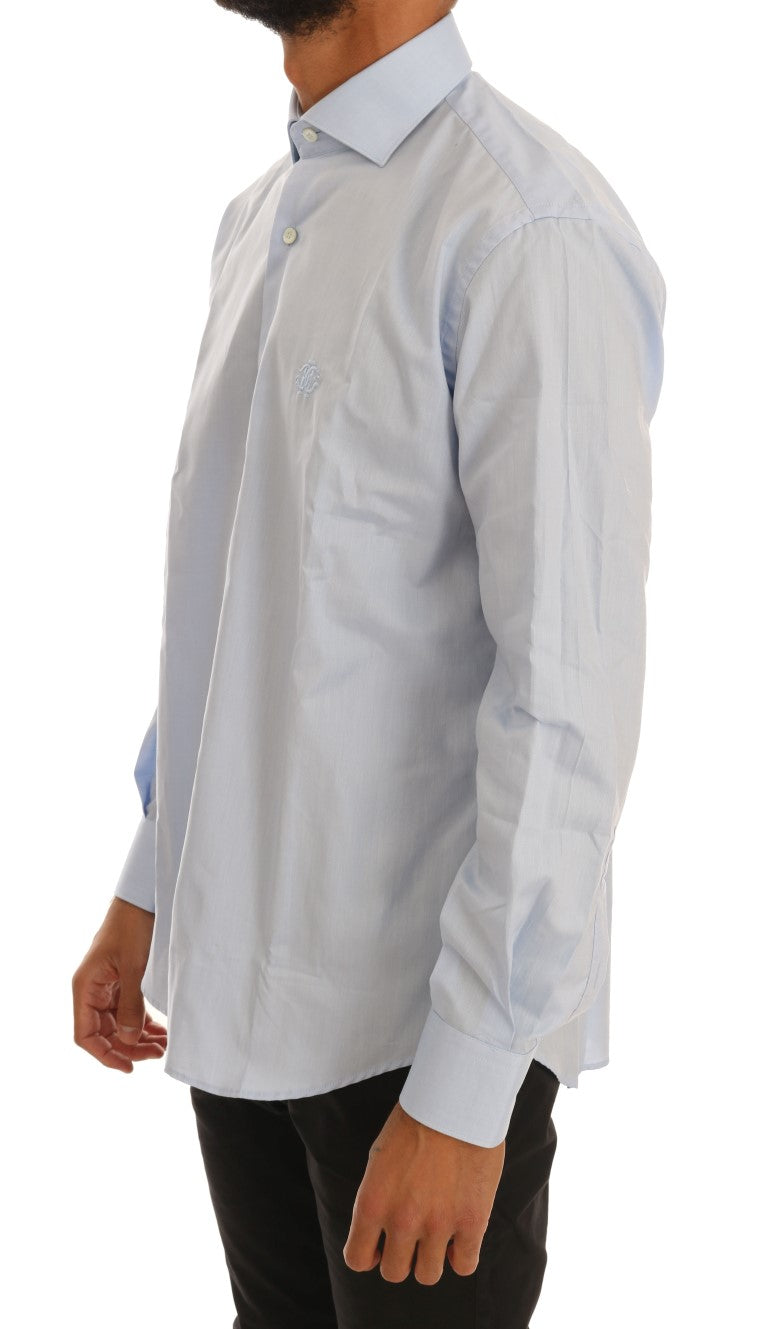 Chemise Roberto Cavalli bleu clair