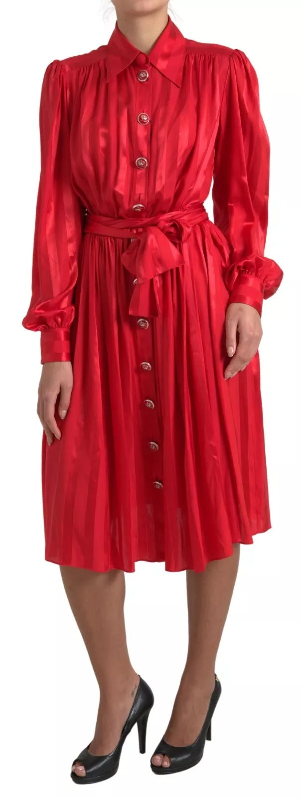 Robe Dolce & Gabbana Midi rouge