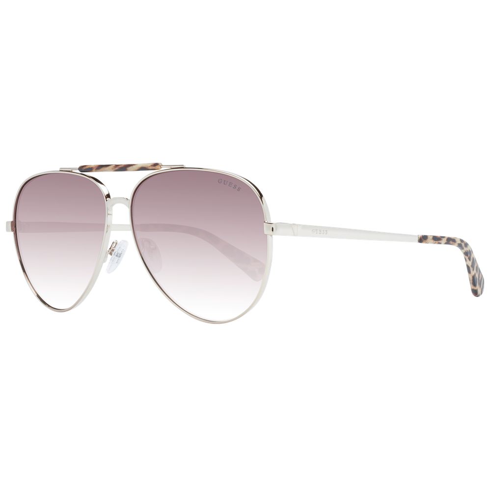 Lunettes de soleil Guess brunes