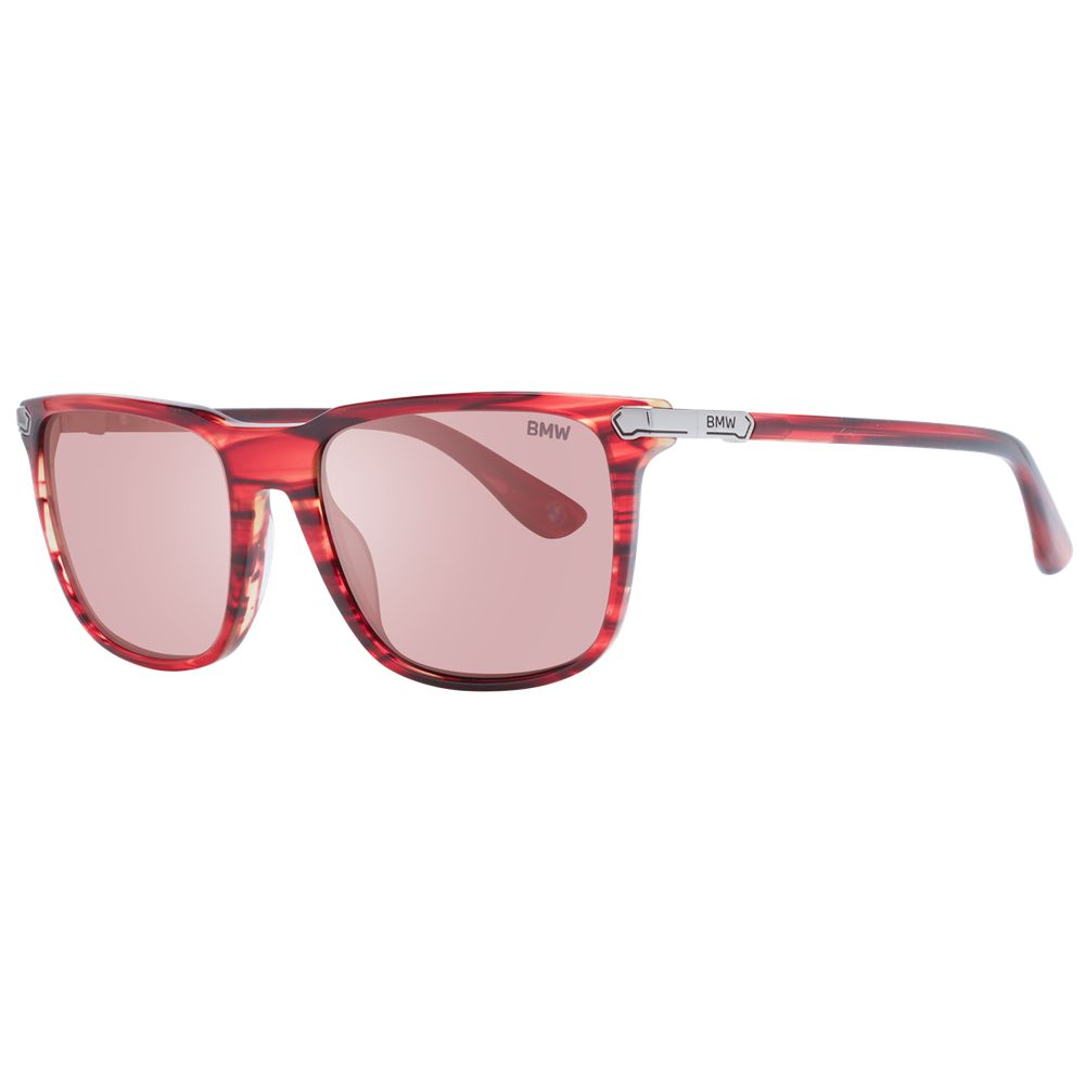 Lunettes Red Men carrées rouges
