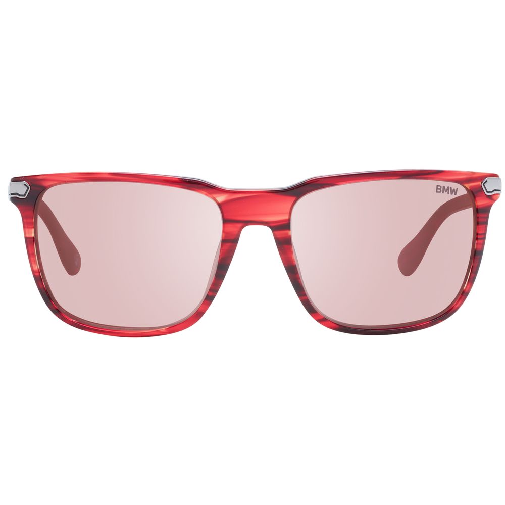 Lunettes Red Men carrées rouges
