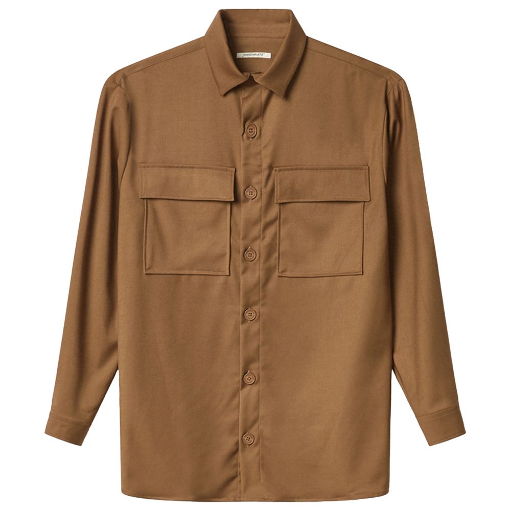 Chemise Hinnominate avec poches brunes