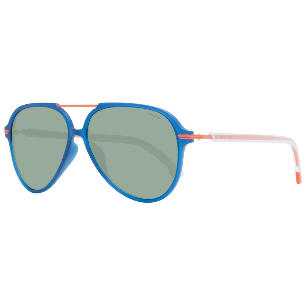 Lunettes de soleil Blue Men aviatrices bleues