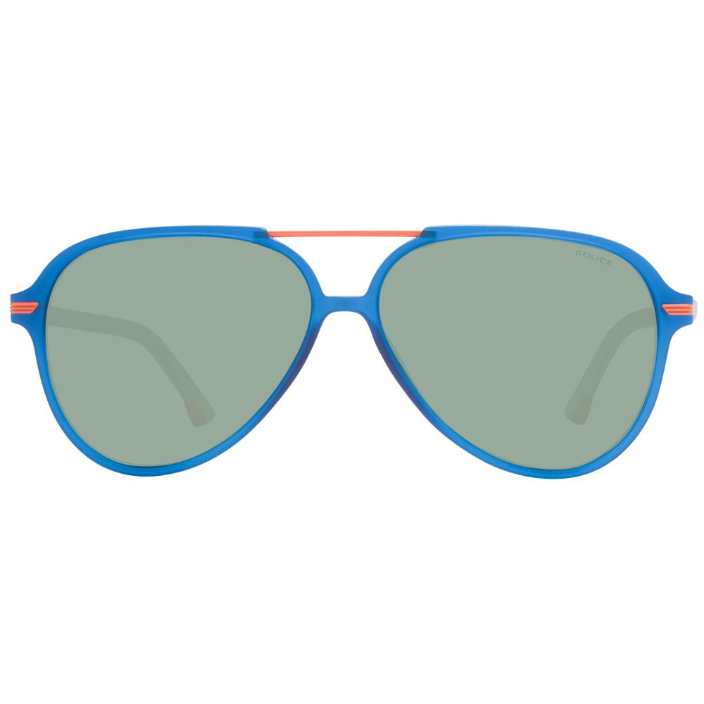 Lunettes de soleil Blue Men aviatrices bleues