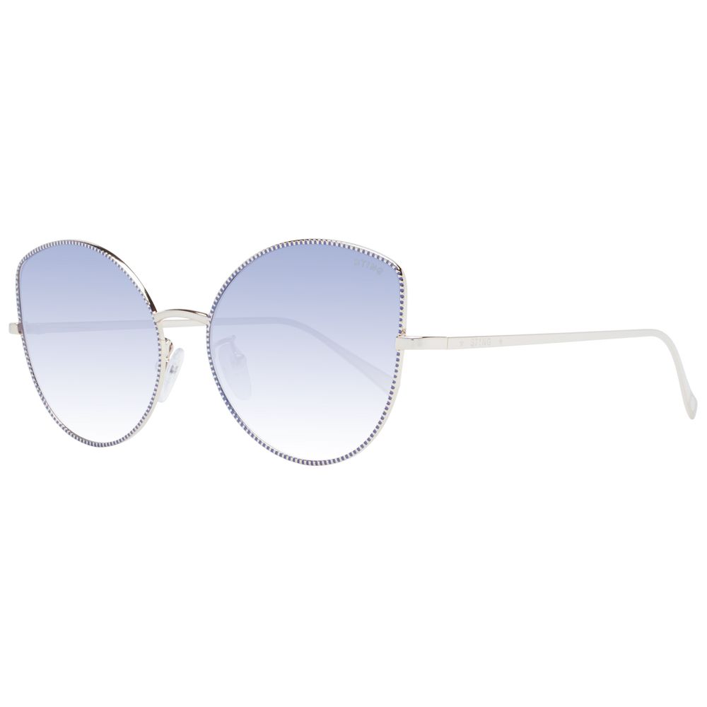 Lunettes de soleil Rose Gold chatoyantes roses gold