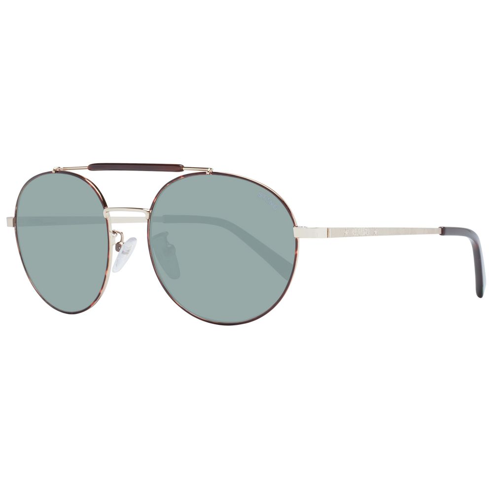 Lunettes de soleil brunes aviator marron