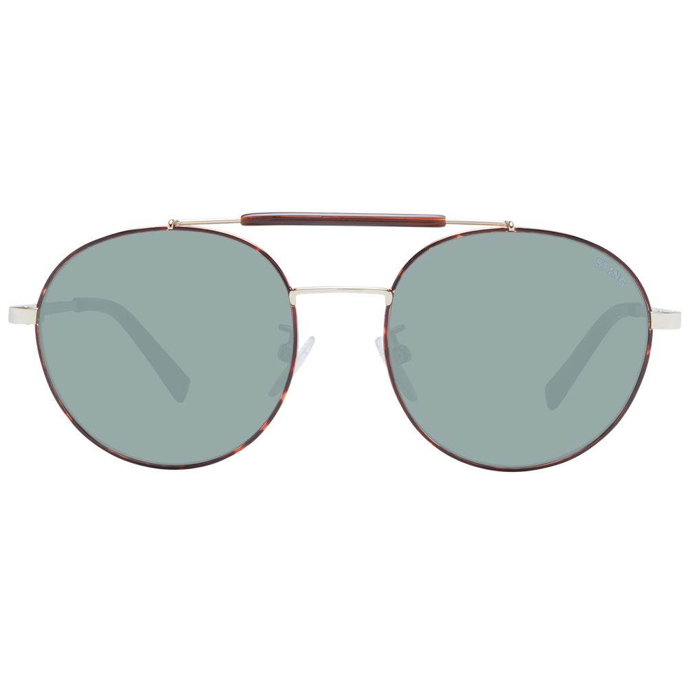 Lunettes de soleil brunes aviator marron