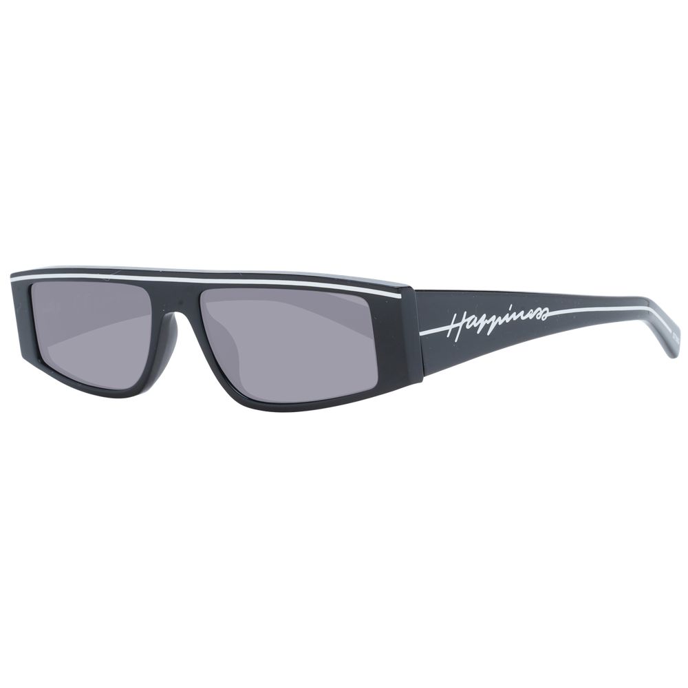 Lunettes noires rectangulaires gris