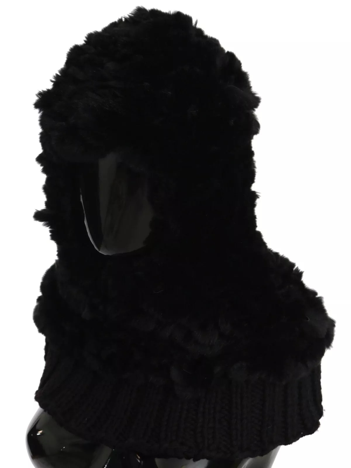 Écharpe Dolce & Gabbana à capuche noire