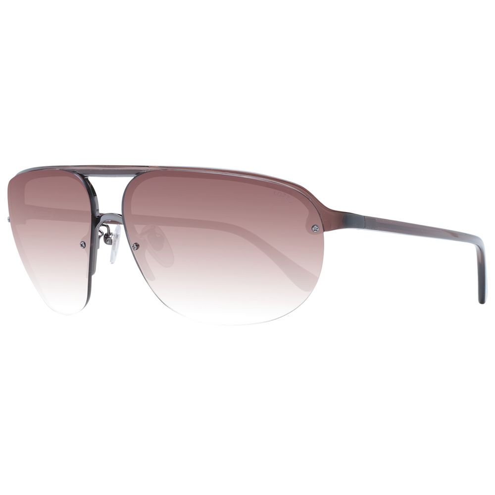 Lunettes de soleil Aviator brunes