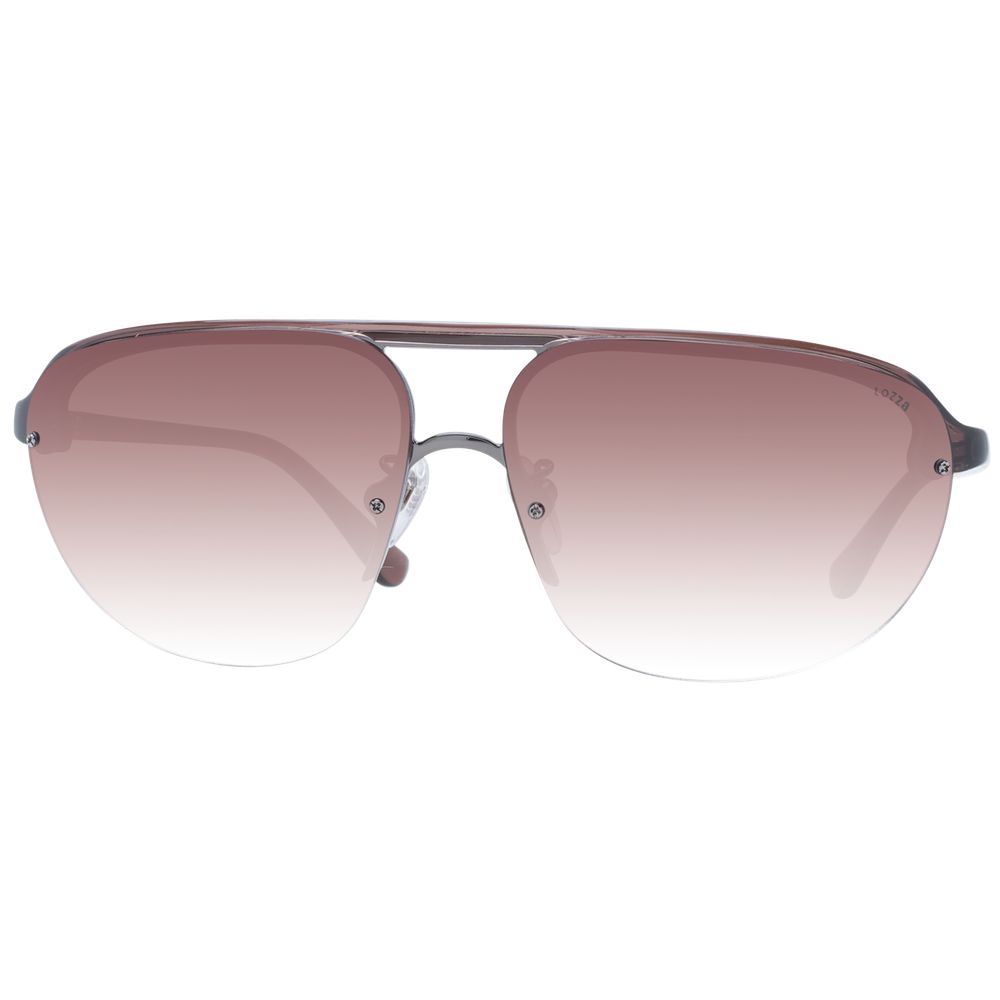 Lunettes de soleil Aviator brunes
