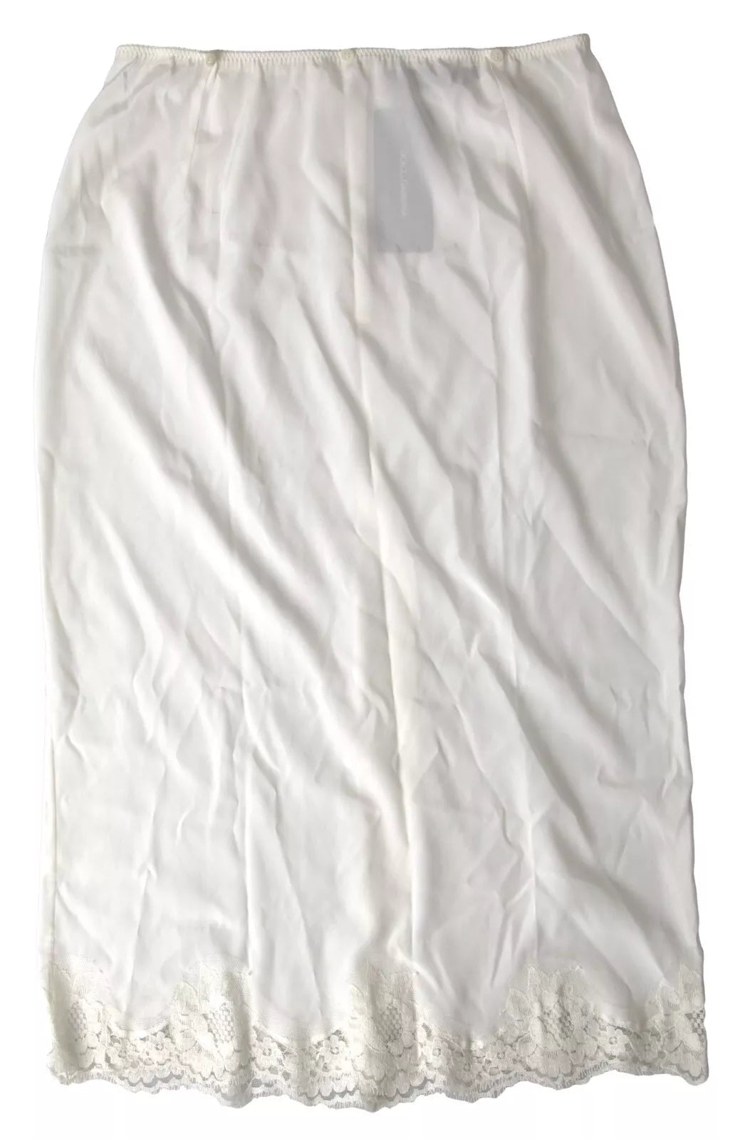 Demi-slip Dolce & Gabbana blanc