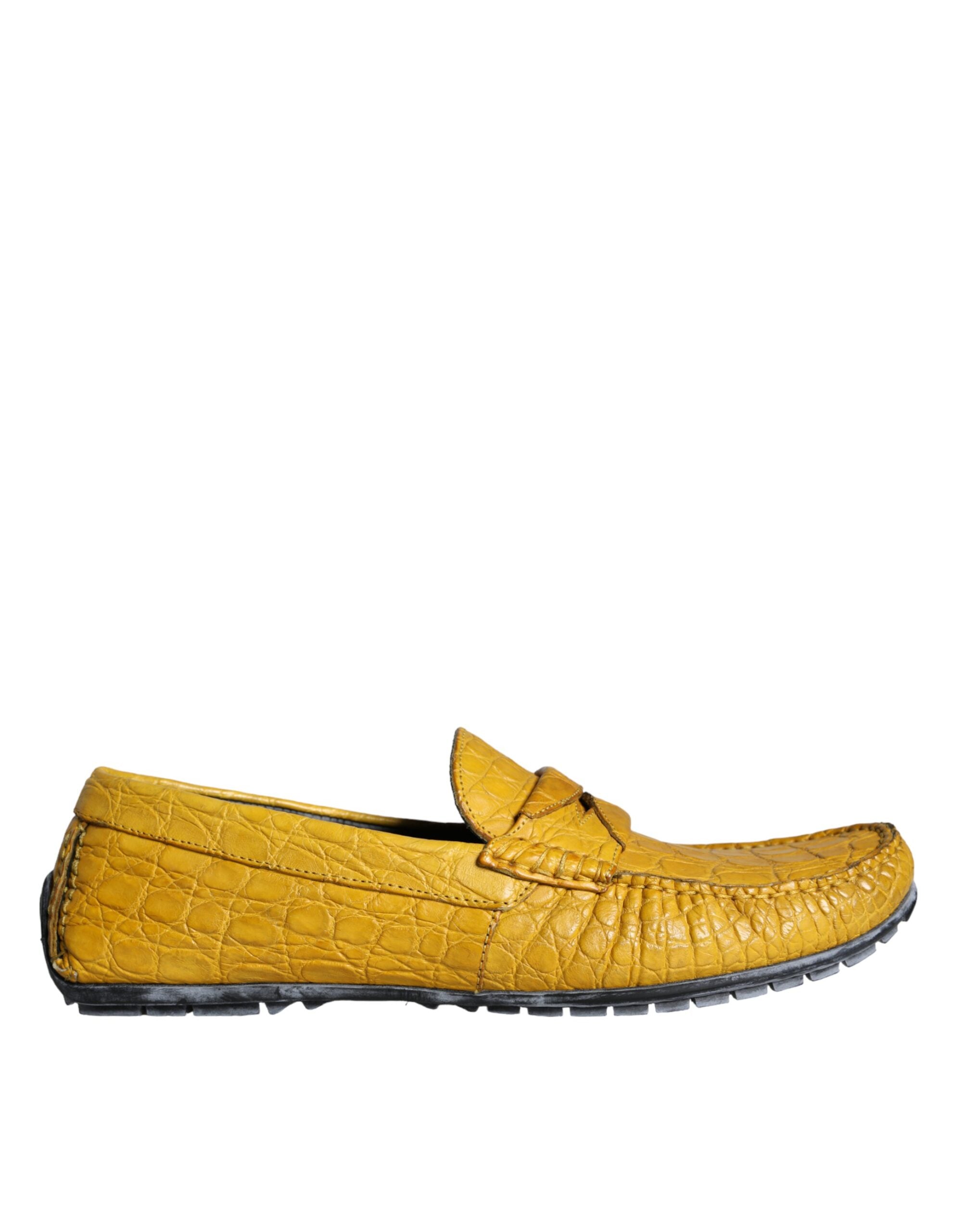 Mocassins Dolce & Gabbana jaunes