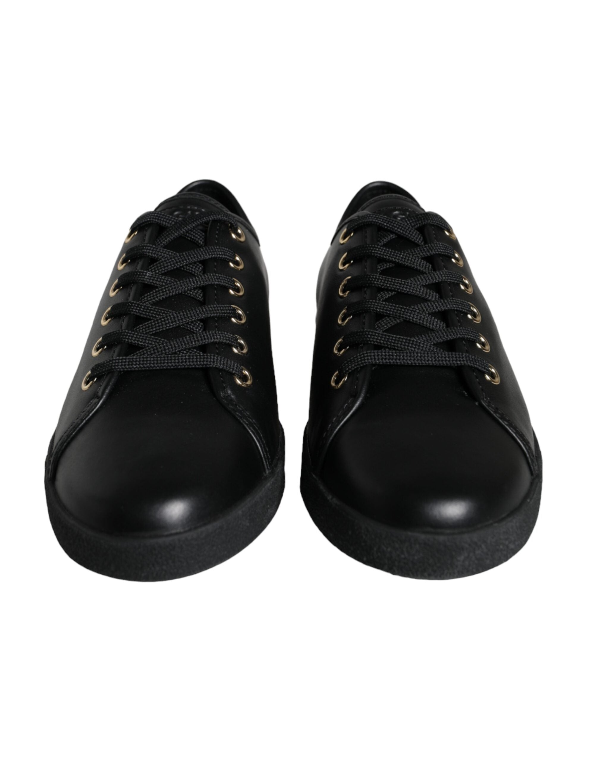 "Baskets Dolce & Gabbana noires et dorées"