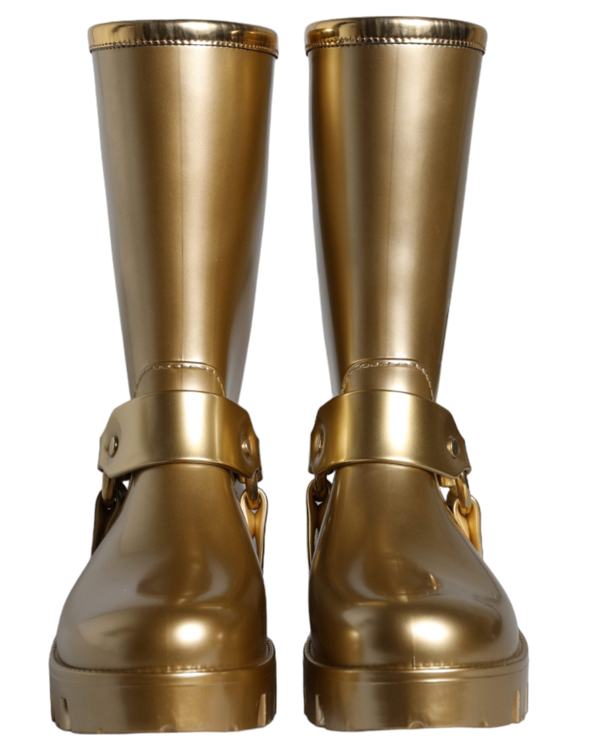 Bottines Dolce & Gabbana dorées